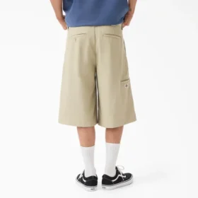 Pantaloncini da lavoro in twill di canapa, 13″