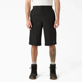 Pantaloncini da lavoro multiuso con tasche e vestibilità ampia, 15″