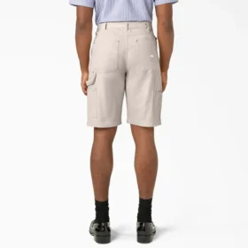 Pantaloncini da pittore in jacquard tono su tono, 28 cm