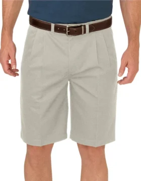 Pantaloncini Dickies in kaki da 10″ con vestibilità comoda e pieghe sul davanti