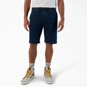 Pantaloncini in denim Flex a 5 tasche, 11″