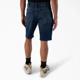 Pantaloncini in denim Flex a 5 tasche, 11″