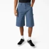 Pantaloncini in tela da carpentiere dal taglio morbido e dall’effetto consumato, 13″ Pantaloncini in tela da carpentiere dal taglio morbido e dall’effetto consumato, 13″
