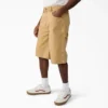 Pantaloncini in tela da carpentiere dal taglio morbido e dall’effetto consumato, 13″ Pantaloncini in tela da carpentiere dal taglio morbido e dall’effetto consumato, 13″
