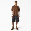 Pantaloncini in tela da carpentiere dal taglio morbido e dall’effetto consumato, 13″ Pantaloncini in tela da carpentiere dal taglio morbido e dall’effetto consumato, 13″