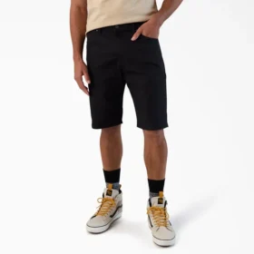 Pantaloncini in tela di cotone Flex a 5 tasche, 11″