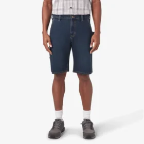 Pantaloncini utility in denim, 11″