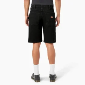 Pantaloncini utility in denim, 11″