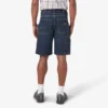 Pantaloncini utility in denim, 11″