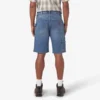Pantaloncini utility in denim, 11″