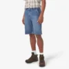 Pantaloncini utility in denim, 11″