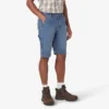 Pantaloncini utility in denim, 11″