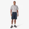 Pantaloncini utility in denim, 11″
