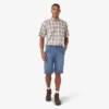 Pantaloncini utility in denim, 11″