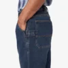 Pantaloncini utility in denim, 11″