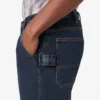 Pantaloncini utility in denim, 11″