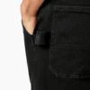 Pantaloncini utility in denim, 11″