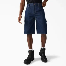 Pantaloncini utility in denim, 13″ Pantaloncini utility in denim, 13″