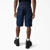 Pantaloncini utility in denim, 13″