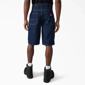 Pantaloncini utility in denim, 13″ Pantaloncini utility in denim, 13″
