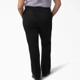 Pantaloni bootcut slim fit taglie forti da donna