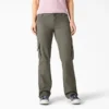 Pantaloni cargo da donna a gamba dritta e vestibilità comoda