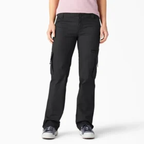 Pantaloni cargo da donna a gamba dritta e vestibilità comoda
