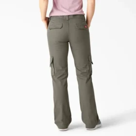 Pantaloni cargo da donna a gamba dritta e vestibilità comoda