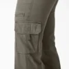 Pantaloni cargo da donna a gamba dritta e vestibilità comoda