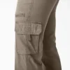 Pantaloni cargo da donna a gamba dritta e vestibilità comoda