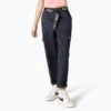 Pantaloni cargo da donna a vita alta con cuciture a contrasto Pantaloni cargo da donna a vita alta con cuciture a contrasto