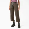 Pantaloni cargo da donna a vita alta e taglio corto