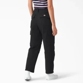 Pantaloni cargo da donna a vita alta e taglio corto