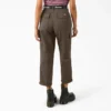 Pantaloni cargo da donna a vita alta e taglio corto