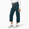 Pantaloni cargo da donna a vita alta e taglio corto Pantaloni cargo da donna a vita alta e taglio corto