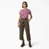 Pantaloni cargo da donna a vita alta e taglio corto