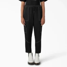 Pantaloni cargo da donna con coulisse