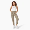 Pantaloni cargo da donna con coulisse