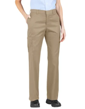 Pantaloni cargo da donna Premium dal taglio dritto e morbido (taglie forti)