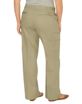 Pantaloni cargo da donna taglie forti a gamba dritta e vestibilità comoda