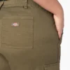 Pantaloni cargo da donna taglie forti a vita alta Pantaloni cargo da donna taglie forti a vita alta