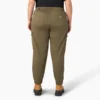 Pantaloni cargo da donna taglie forti a vita alta Pantaloni cargo da donna taglie forti a vita alta