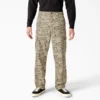 Pantaloni cargo Dickies Skateboarding dalla vestibilità ampia con stampa mimetica Pantaloni cargo Dickies Skateboarding dalla vestibilità ampia con stampa mimetica