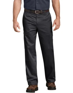 Pantaloni cargo in cotone dal taglio rilassato