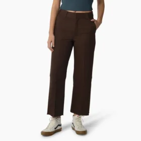 Pantaloni cropped da donna a vestibilità regolare