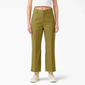 Pantaloni cropped da donna a vestibilità regolare