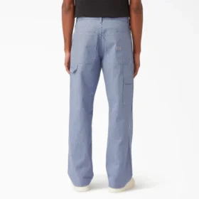 Pantaloni da carpentiere a righe Hickory