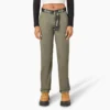 Pantaloni da carpentiere da donna dalla vestibilità comoda