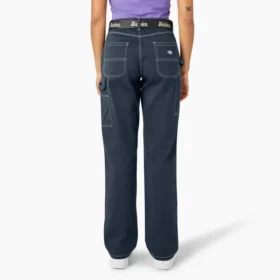 Pantaloni da carpentiere da donna dalla vestibilità comoda