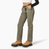 Pantaloni da carpentiere da donna dalla vestibilità comoda
